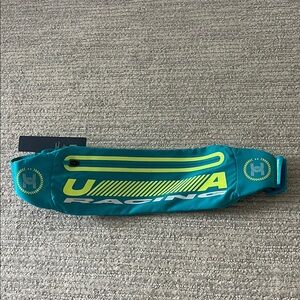 Under Armour Teal and Yellow Waist Pack